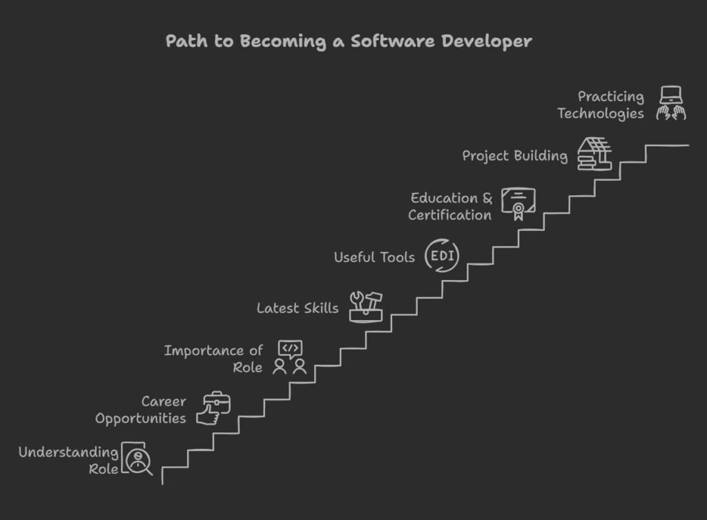 How To Become A Software Developer In 2025: [8 Steps Guide] 